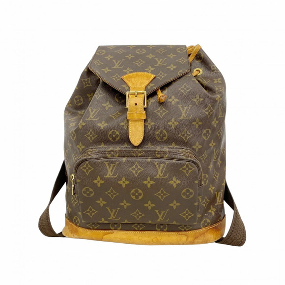 LOUIS VUITTON Authentic Brown Monogram Backpack main image 9